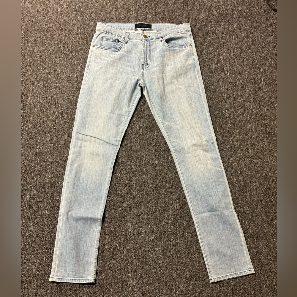 J Brand Men's Light Wash Skinny Jeans